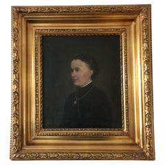 Ritratto di donna danese del XIX secolo