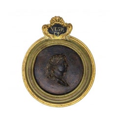 19th Century Portraits with Roman Emperors and Consorts Sculptures Terracotta