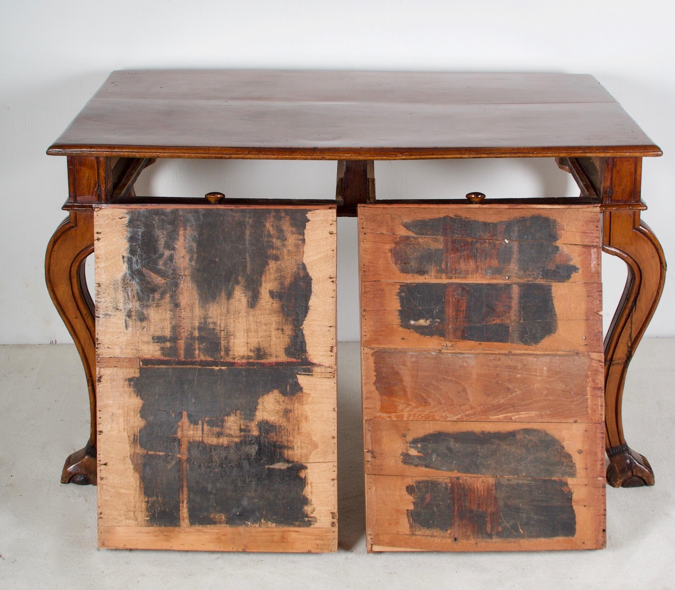 19th Century Portugese Jacaranda Wood Writing Table or Desk 10