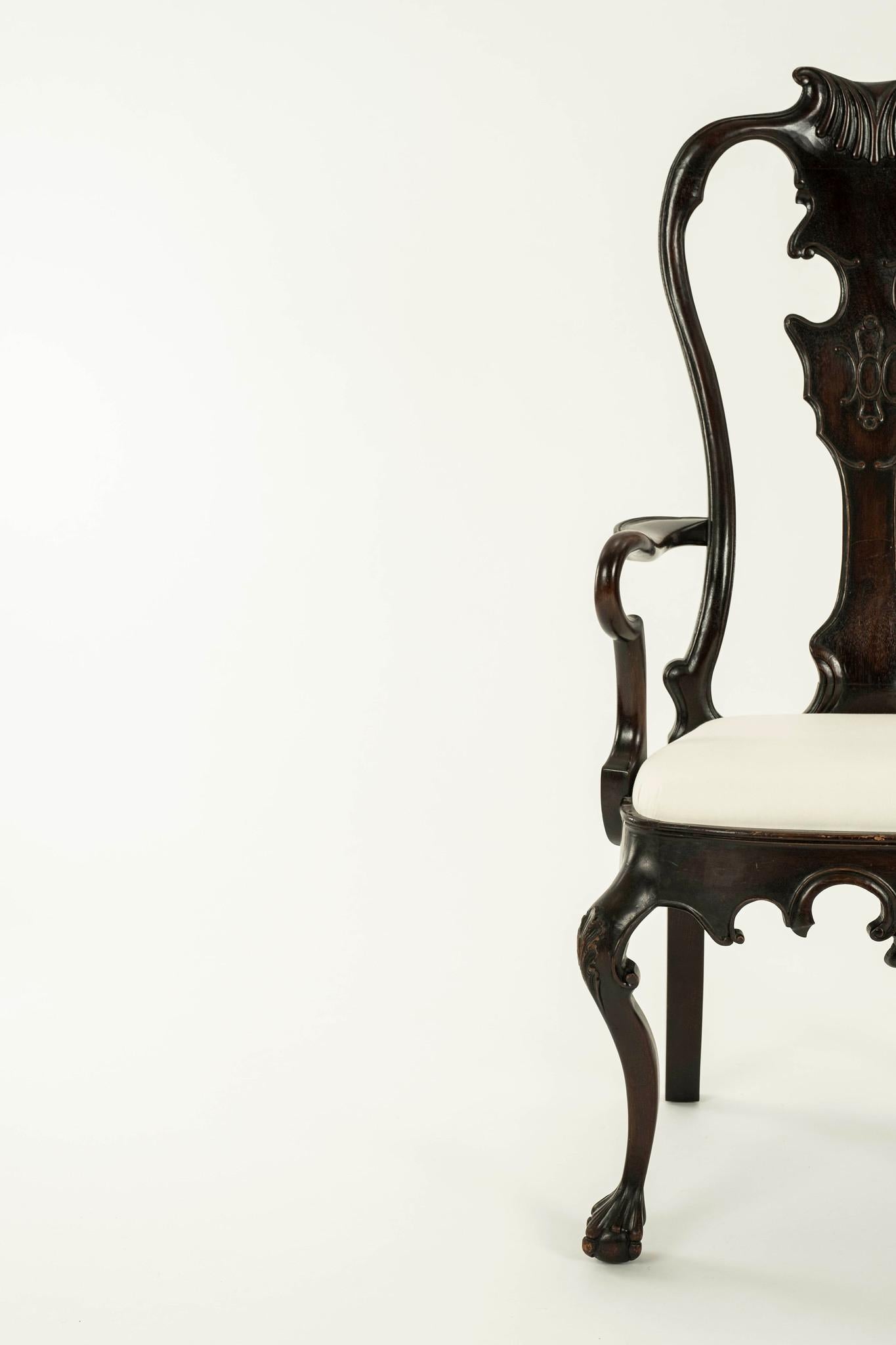 19th Century Portuguese Arm Chair 4