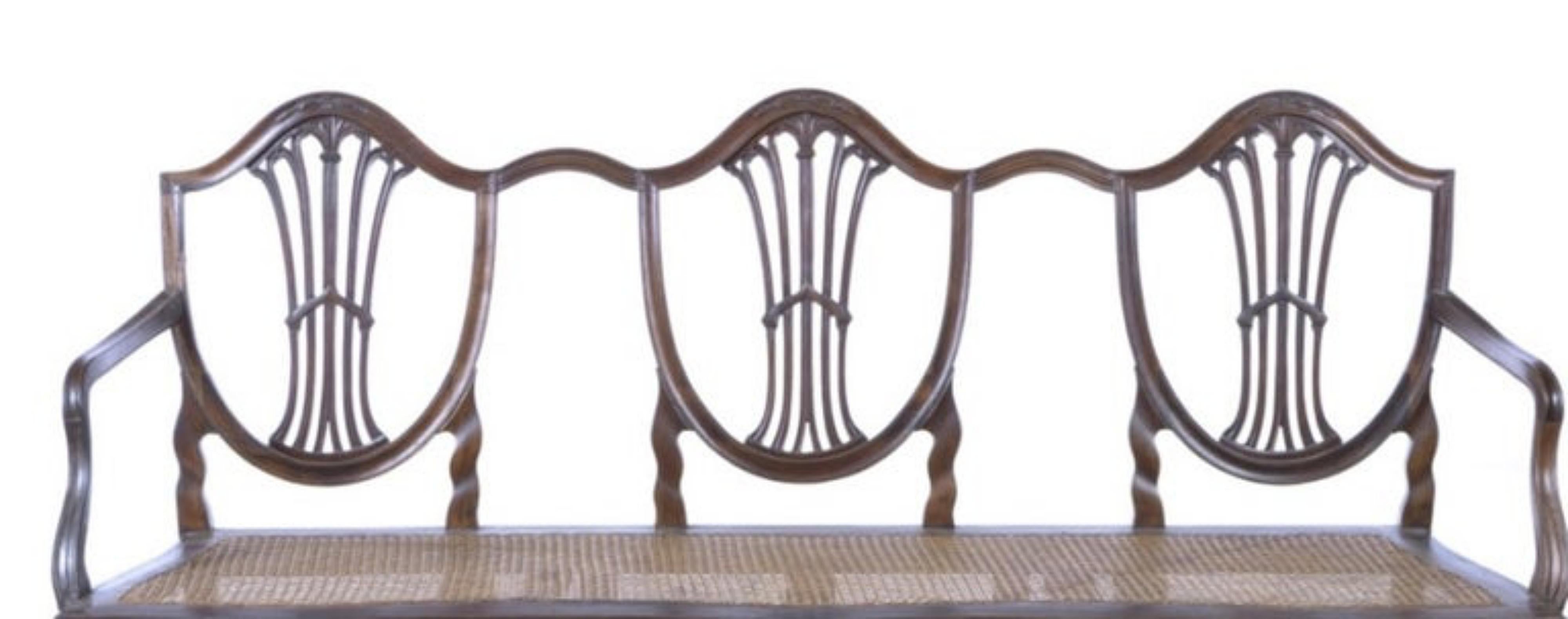 French 19th Century Portuguese Canape For Sale