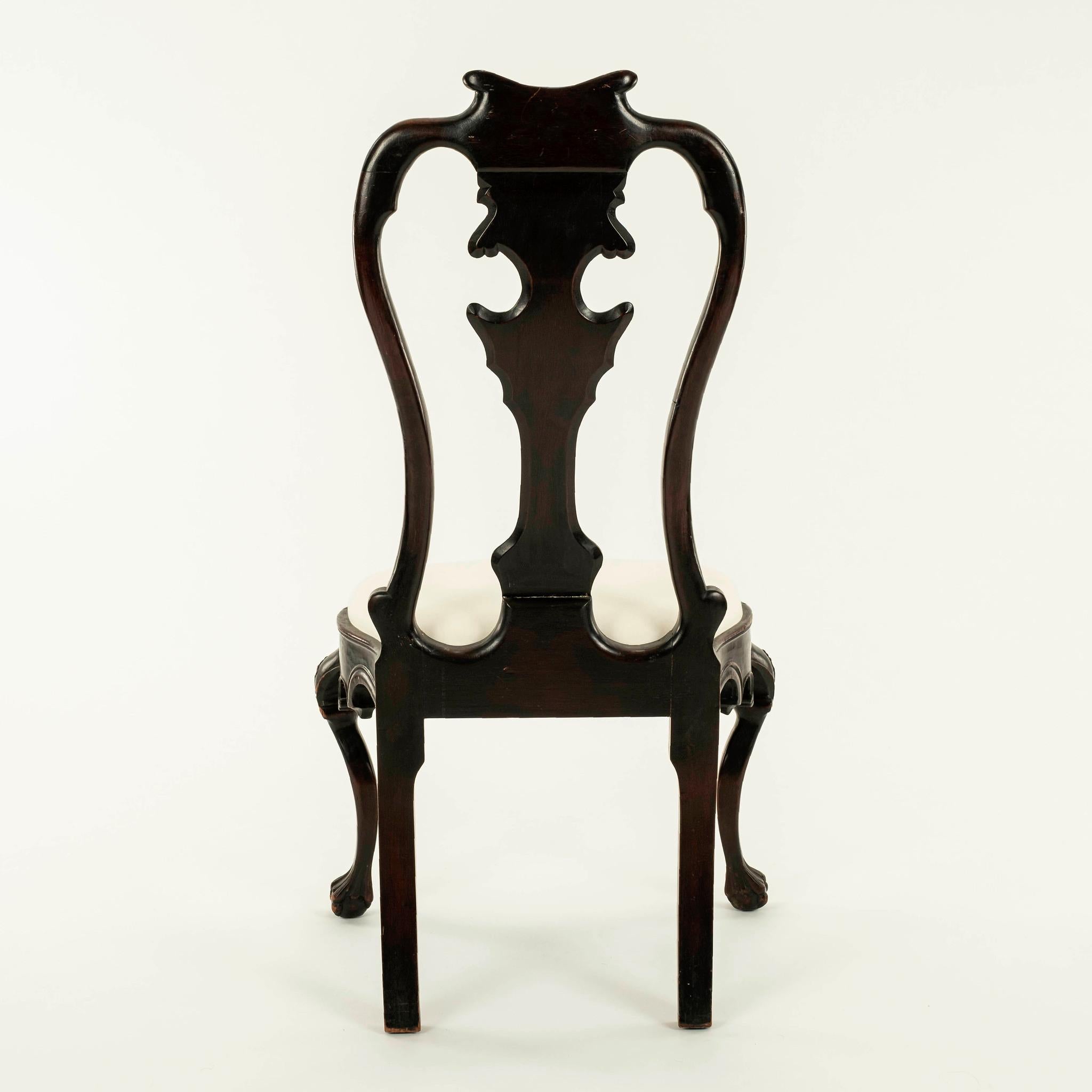 Portugiesischer Stuhl des 19. Jahrhunderts (Rokoko) im Angebot