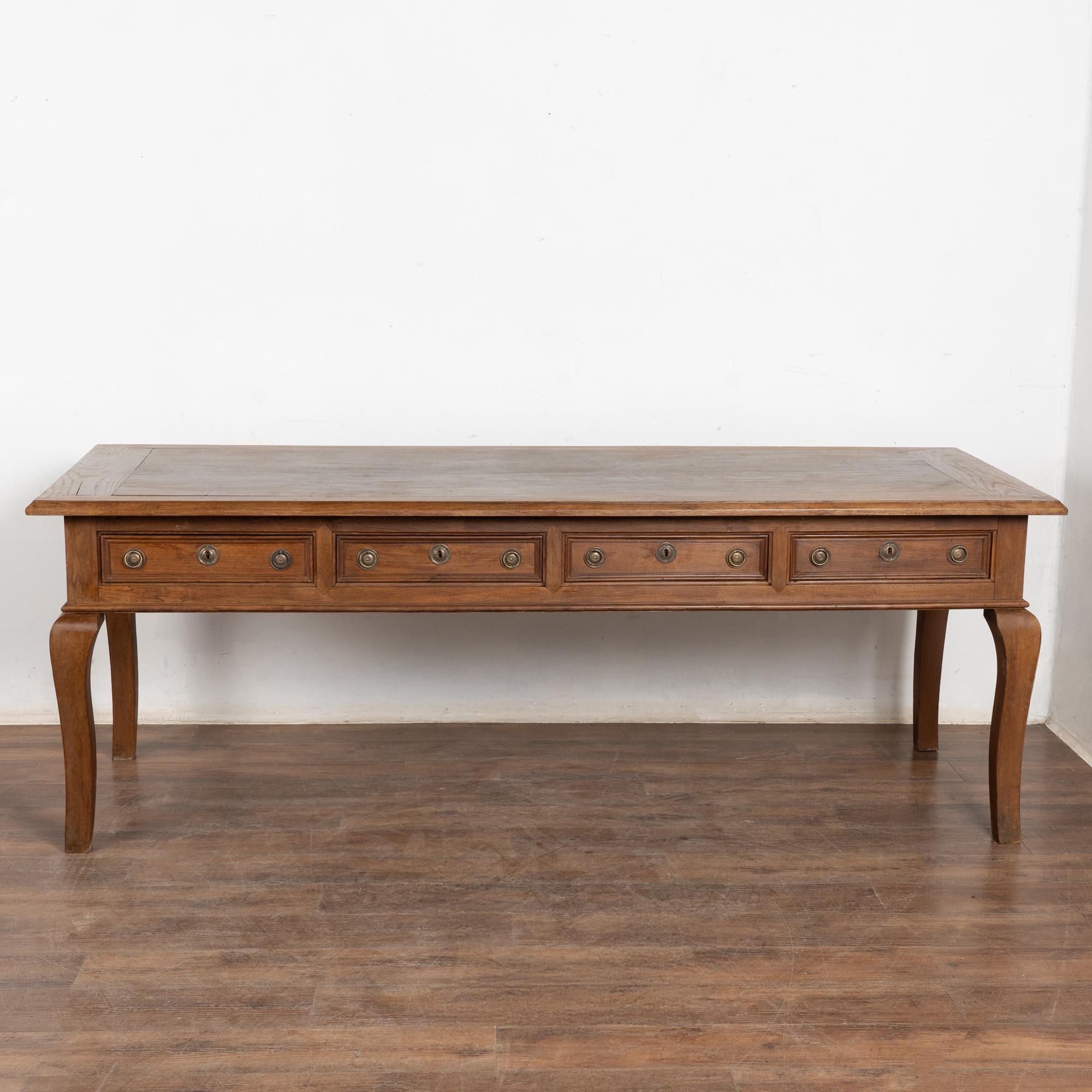 19th Century Portuguese Console Table with Four Drawers For Sale 2