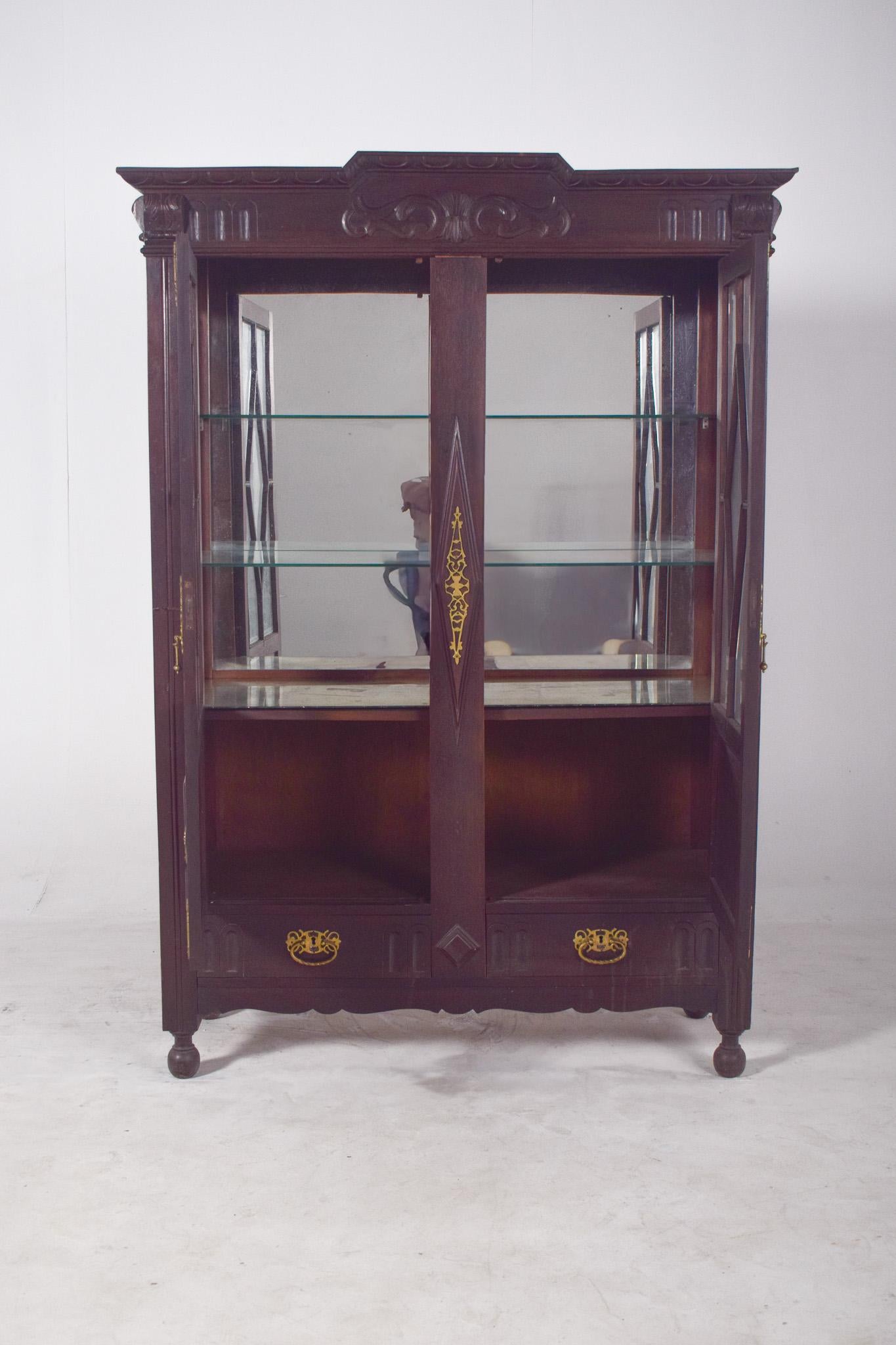 19th Century Portuguese Dutch-Style Display Cabinet For Sale 4