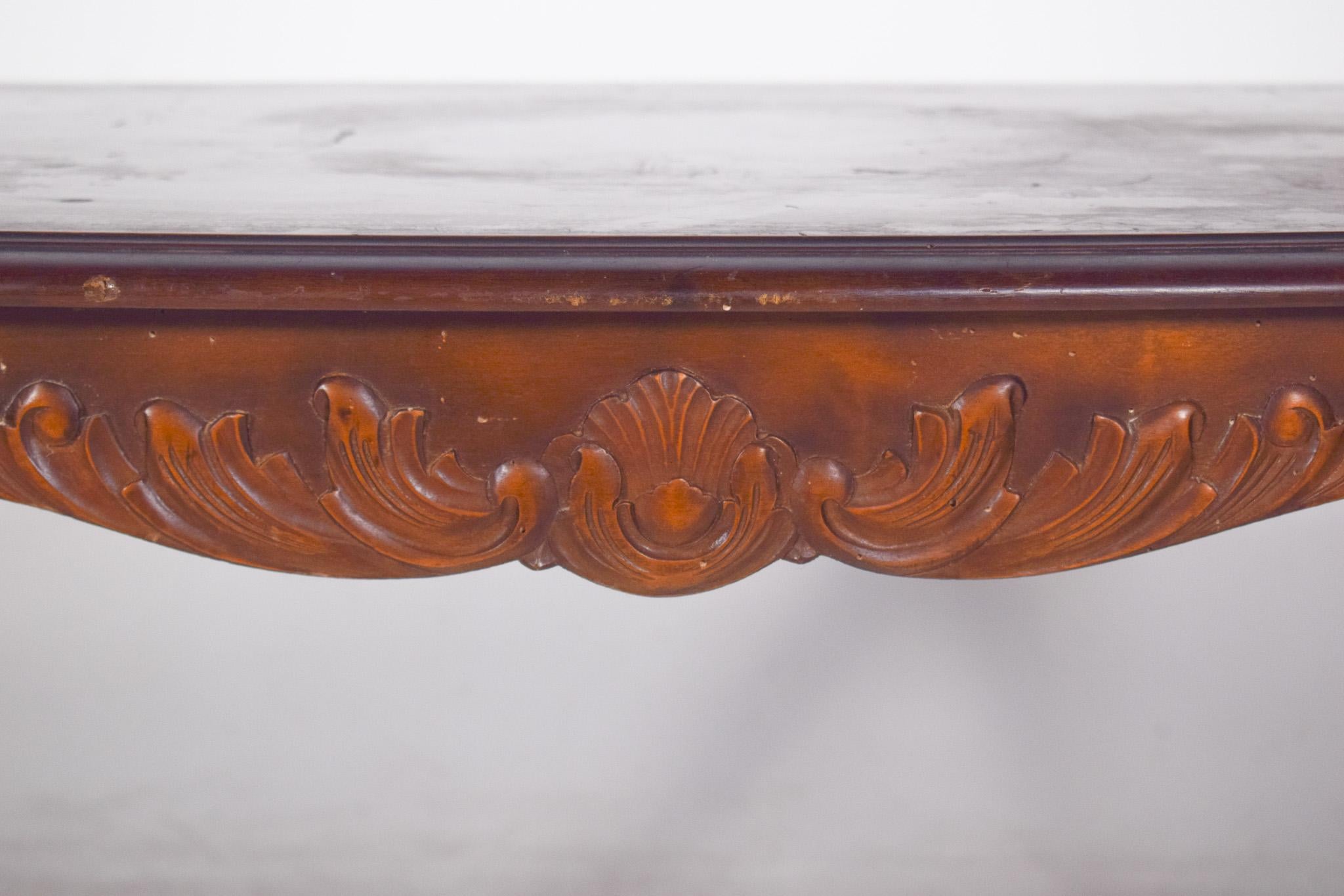 19th Century Portuguese João V Style Coffee Table In Good Condition For Sale In Lisboa, Lisboa