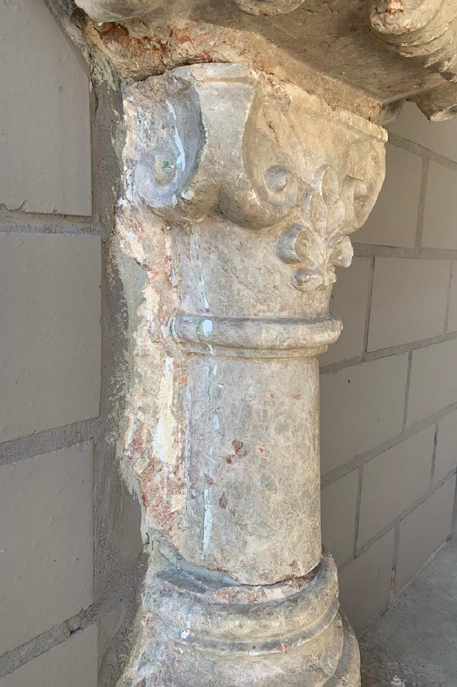 19th Century Portuguese Marble Wall Fountain For Sale 7