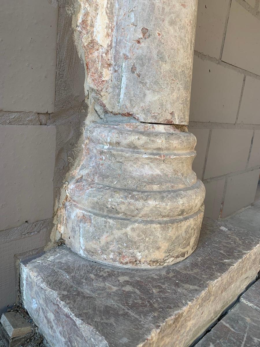 19th Century Portuguese Marble Wall Fountain For Sale 8