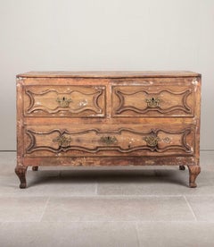 19th Century Portuguese Pine Chest of Drawers