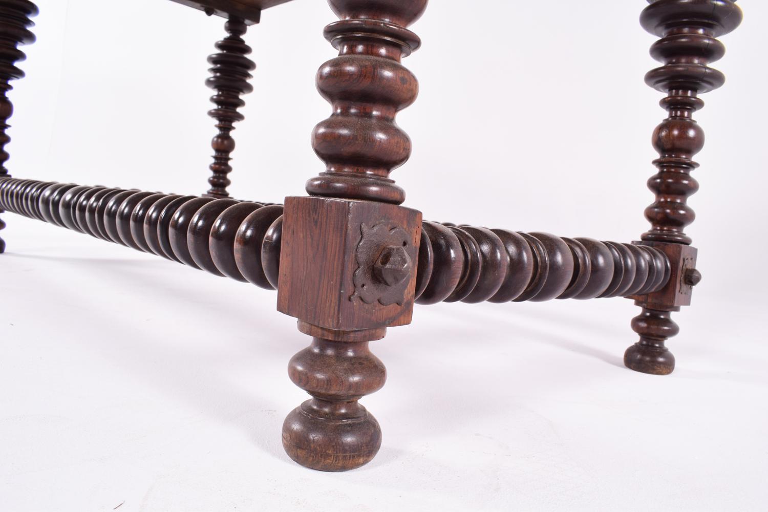 19th Century Portuguese Rosewood Buffet Center Table, 1890 2