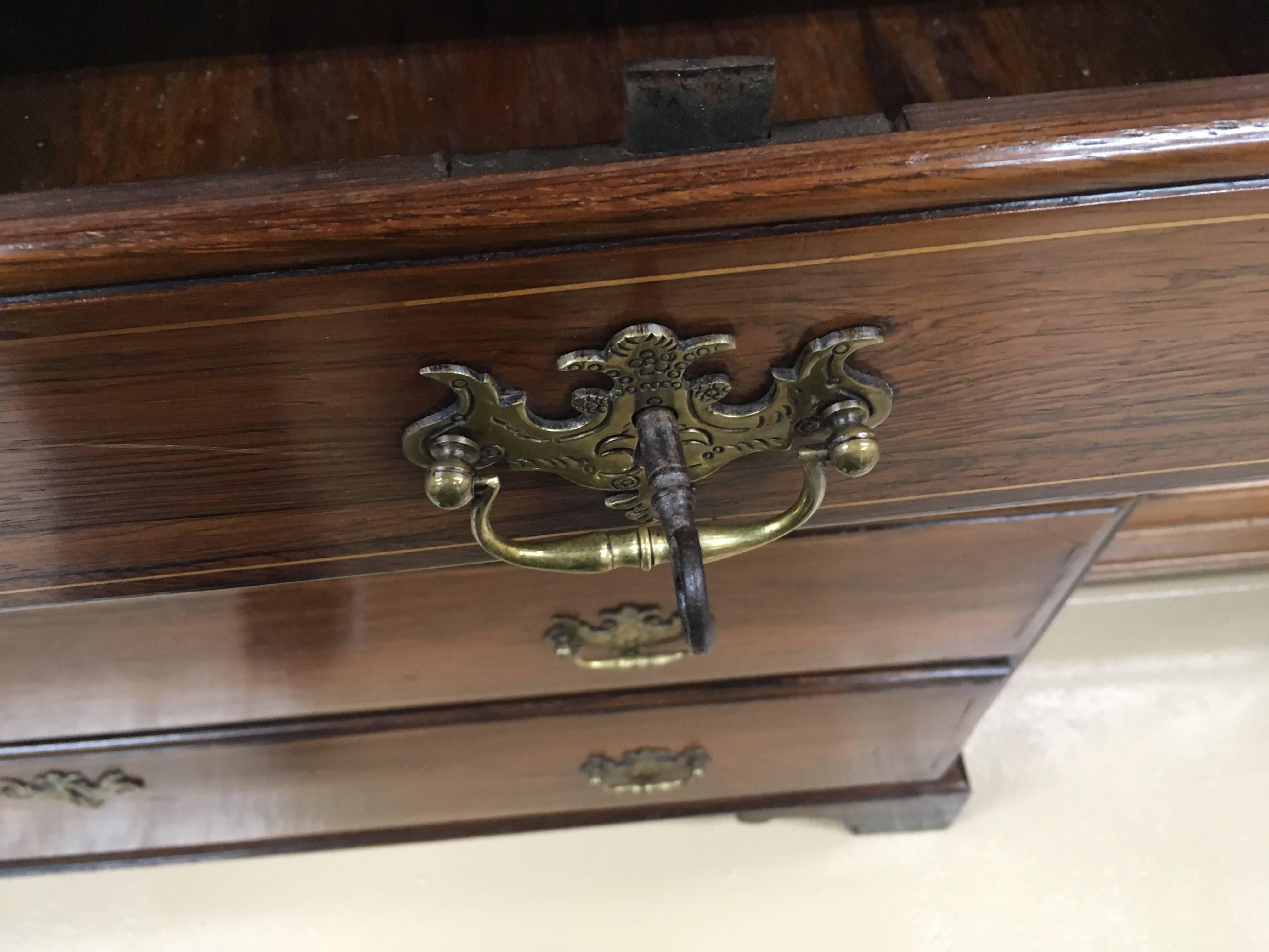19th Century Portuguese Rosewood Commode Dressing Chest For Sale 1