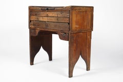 19th Century Portuguese Wabi-Sabi Rustic Goldsmiths Workbench
