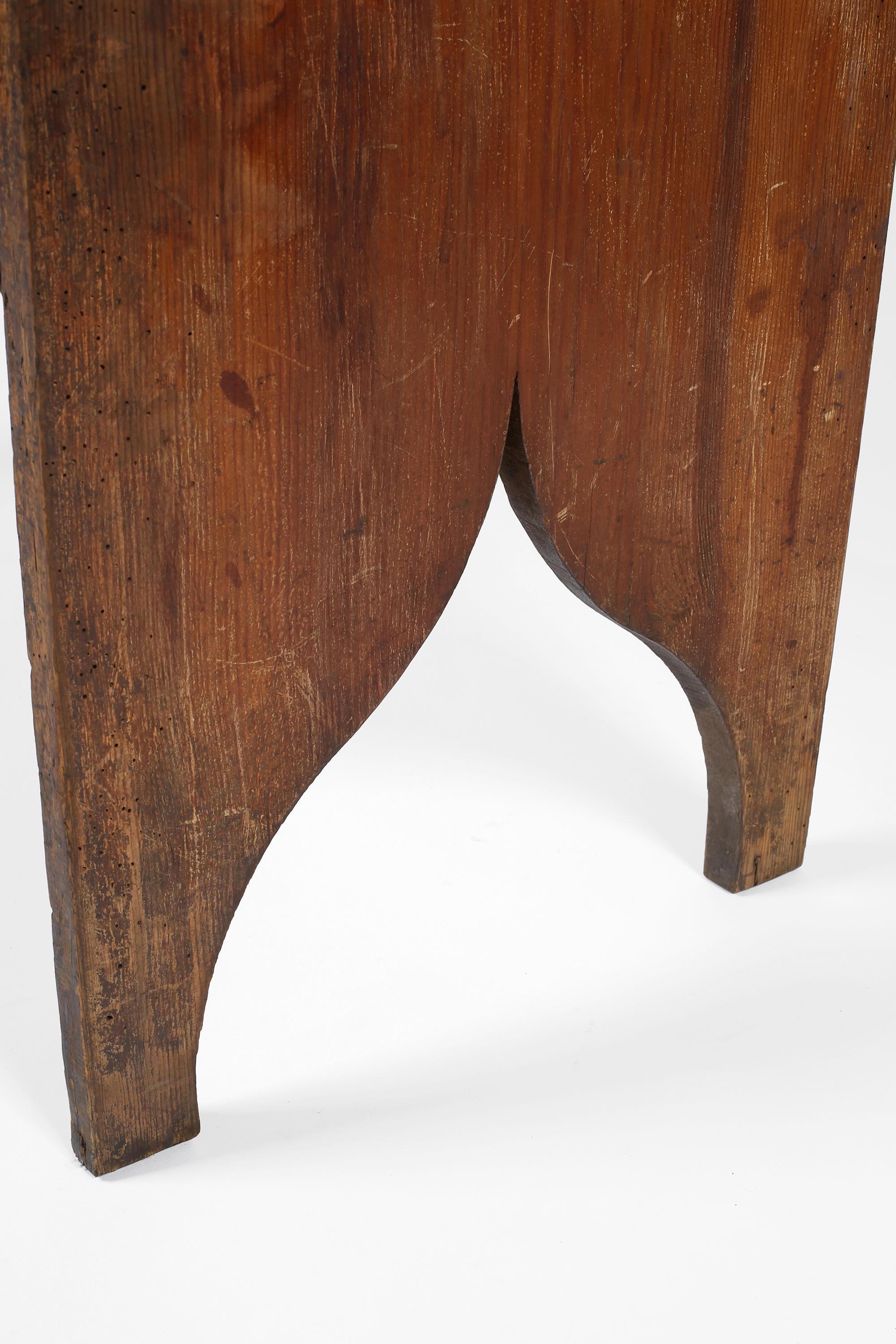19th Century Portuguese Wabi-Sabi Rustic Goldsmiths Workbench For Sale 16
