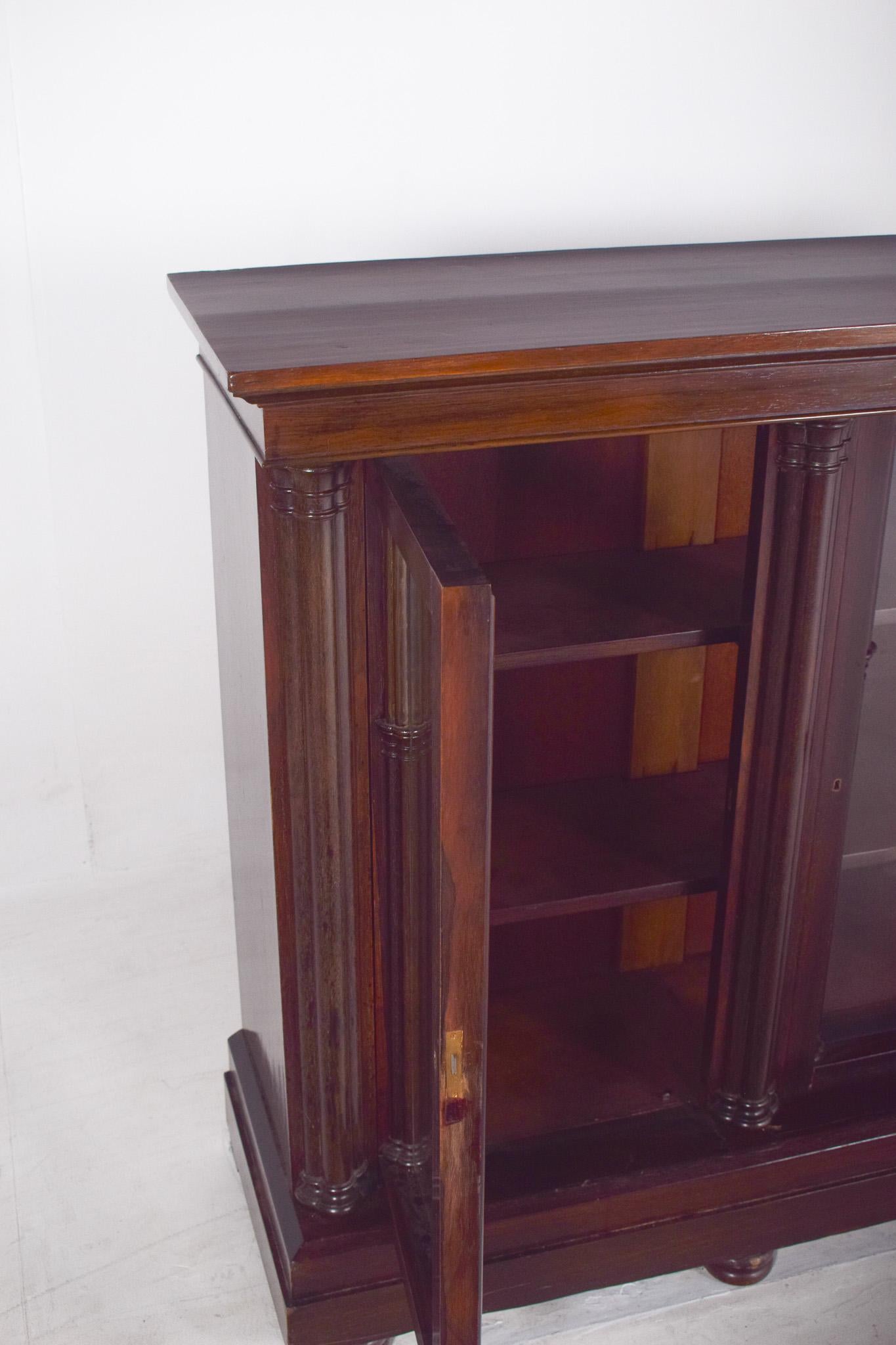 Vetrina in Wood portoghese del XIX secolo in vendita 6