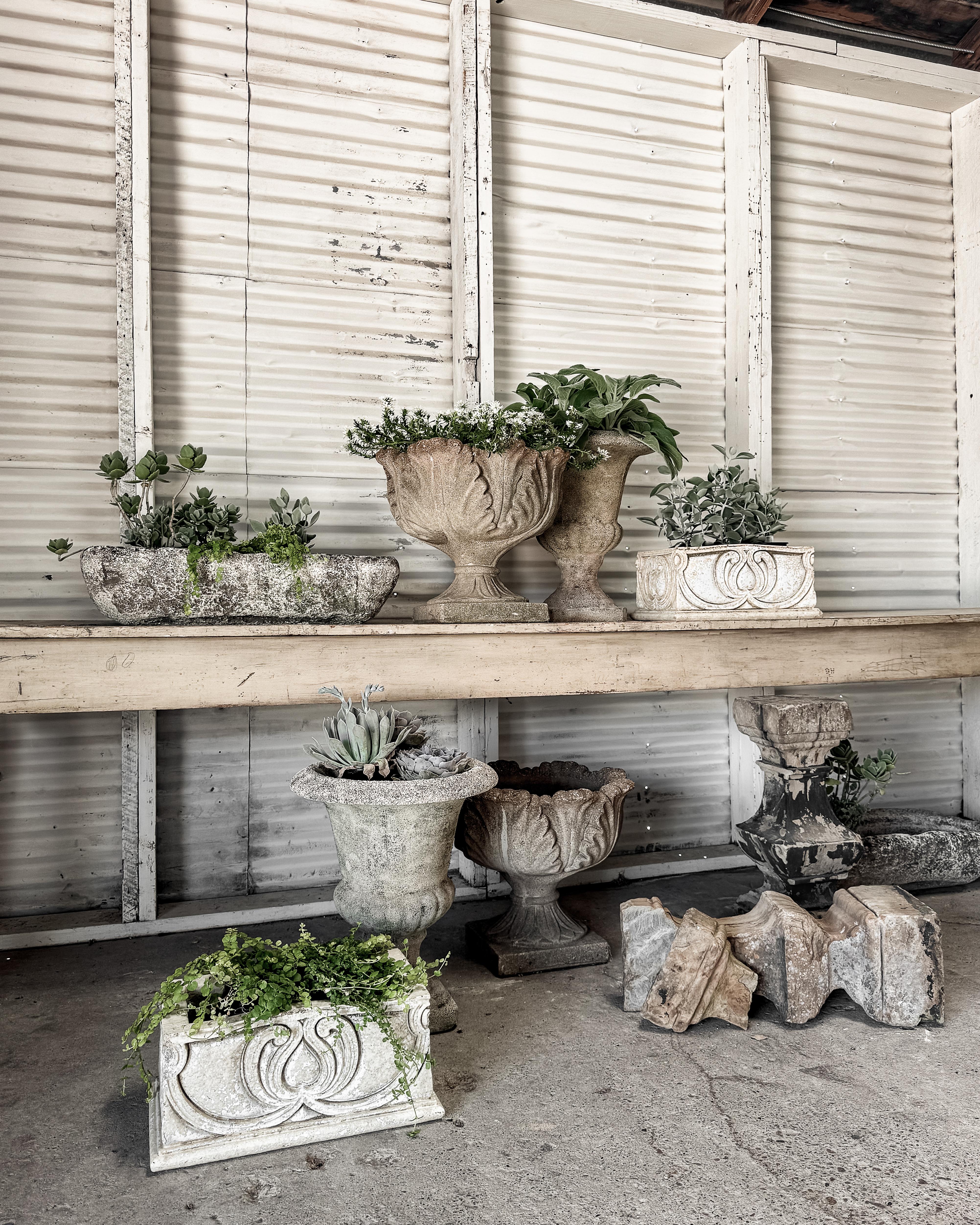 American 19th Century Potting Work Table For Sale