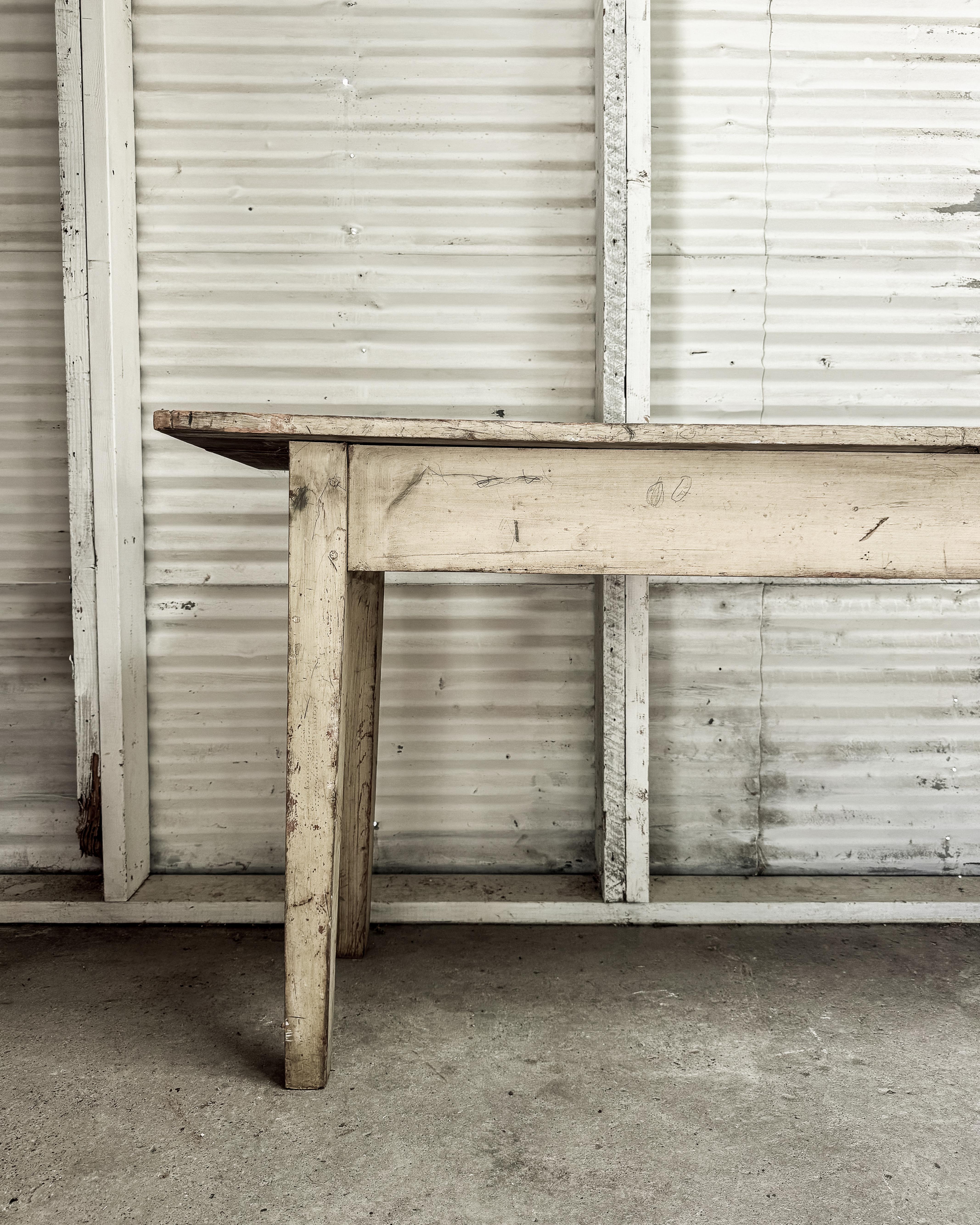 Wood 19th Century Potting Work Table For Sale