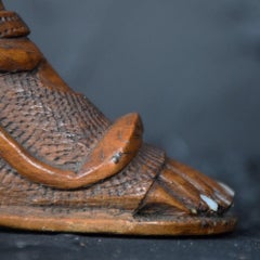 19th Century POW Shoe Snuff Box