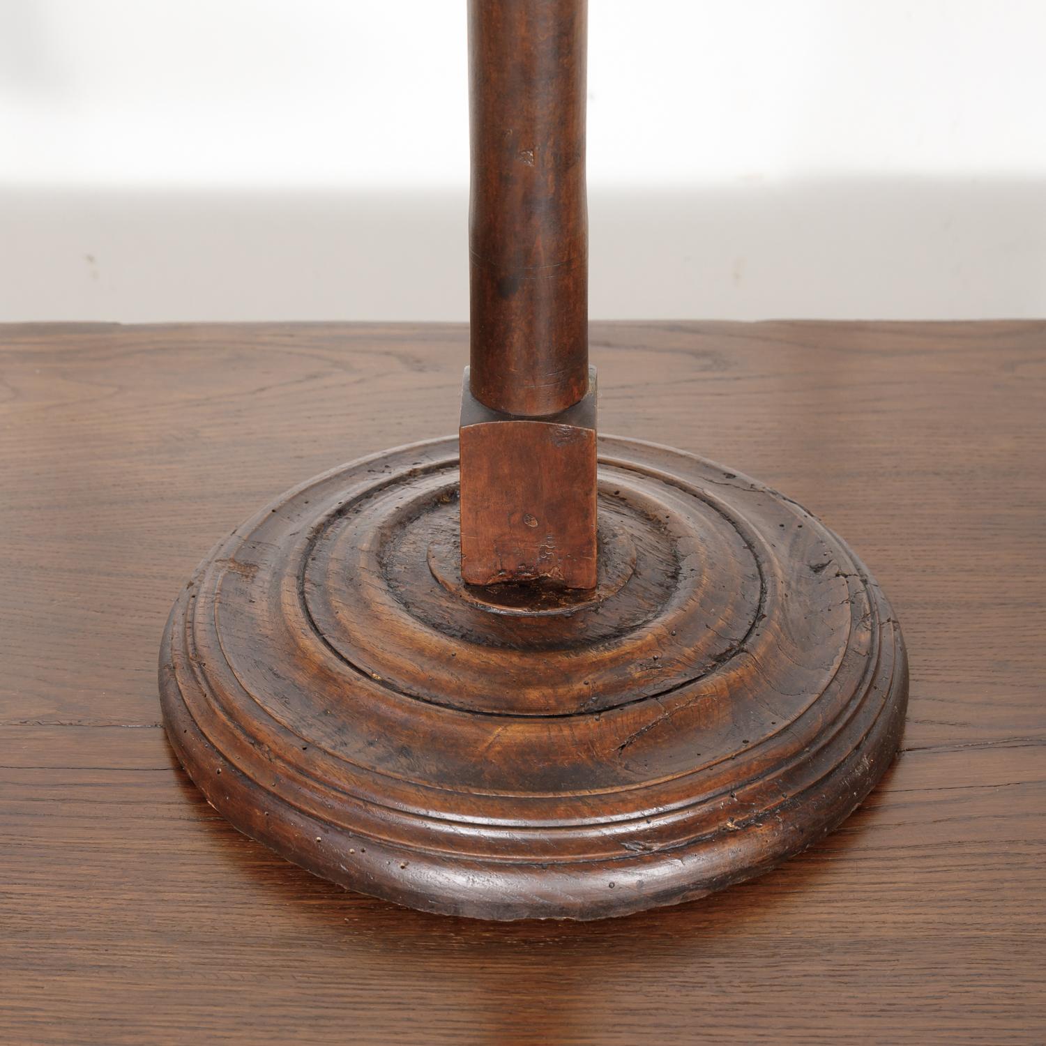 Mid-19th Century 19th Century Primitive French Walnut Balance Scales