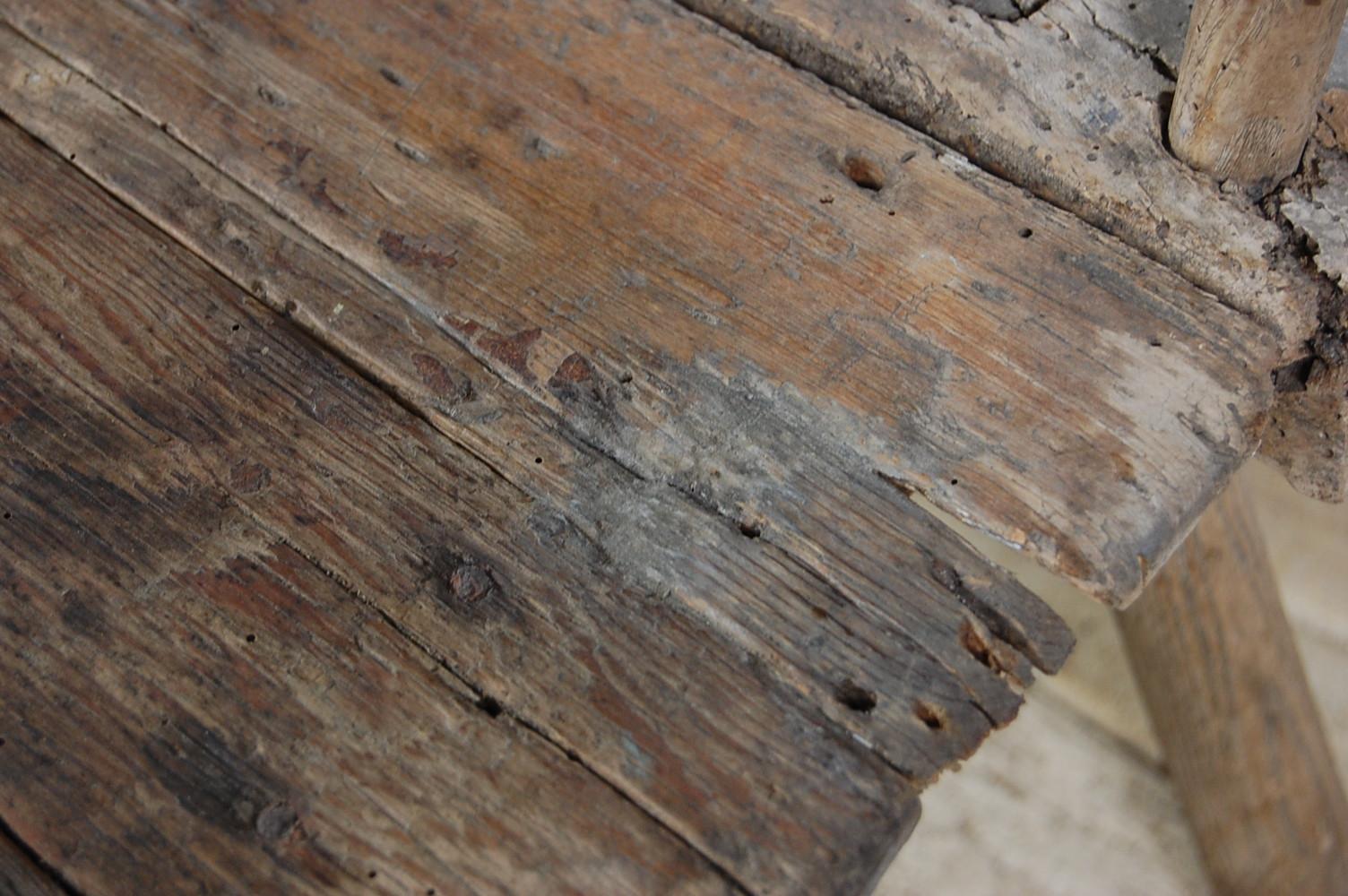 19th Century Primitive Hedgerow Chair 1