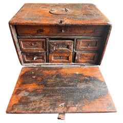 19th Century Primitive Himalayan Apothecary/Travel Chest
