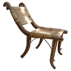 19th Century Primitive Indian Chair