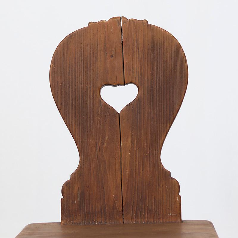 Artisanat 19ème siècle Primitif Minimalisme Chaise de montagne en vente