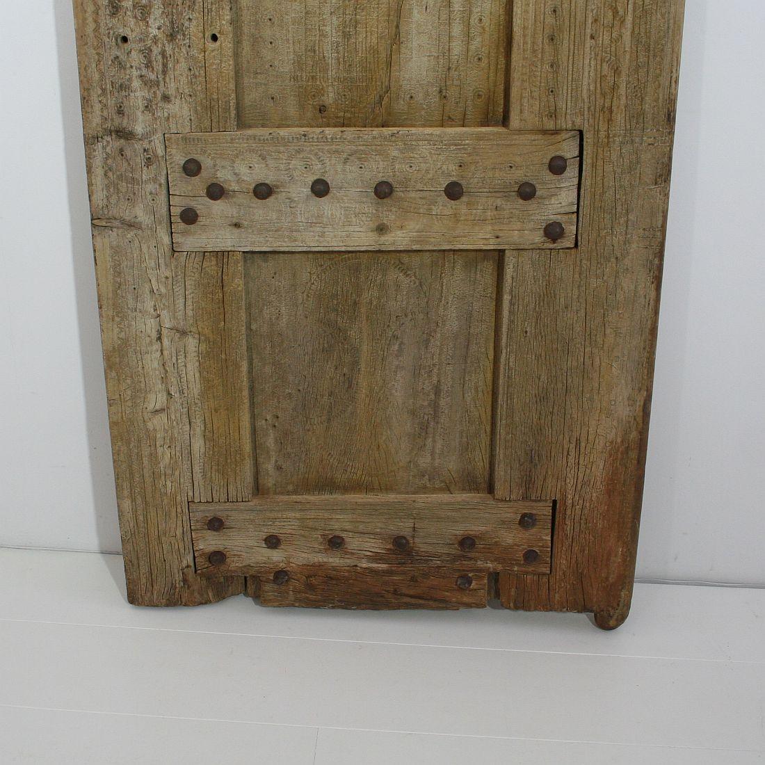 Hand-Crafted 19th Century Primitive Moroccan Wooden Door