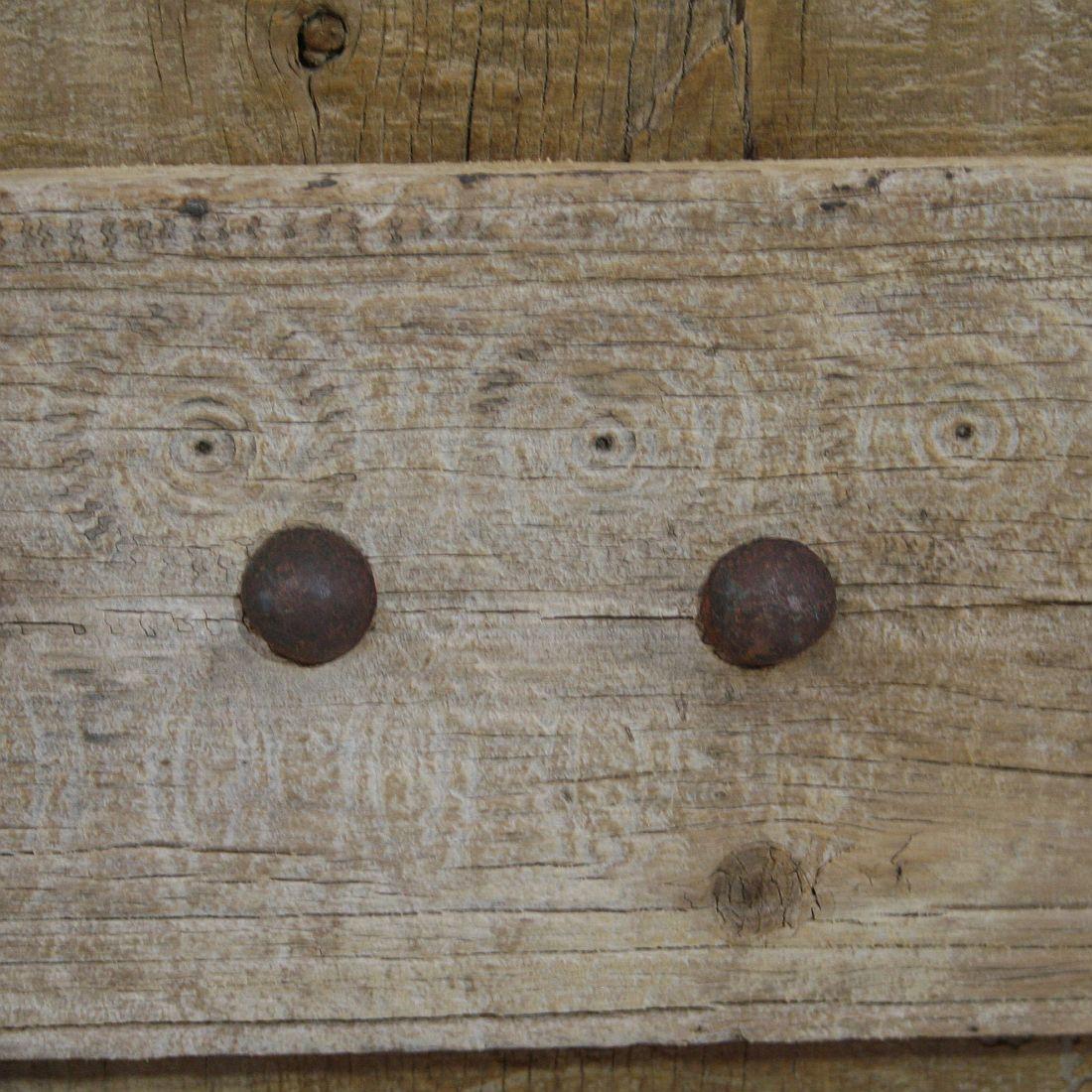 19th Century Primitive Moroccan Wooden Door 4