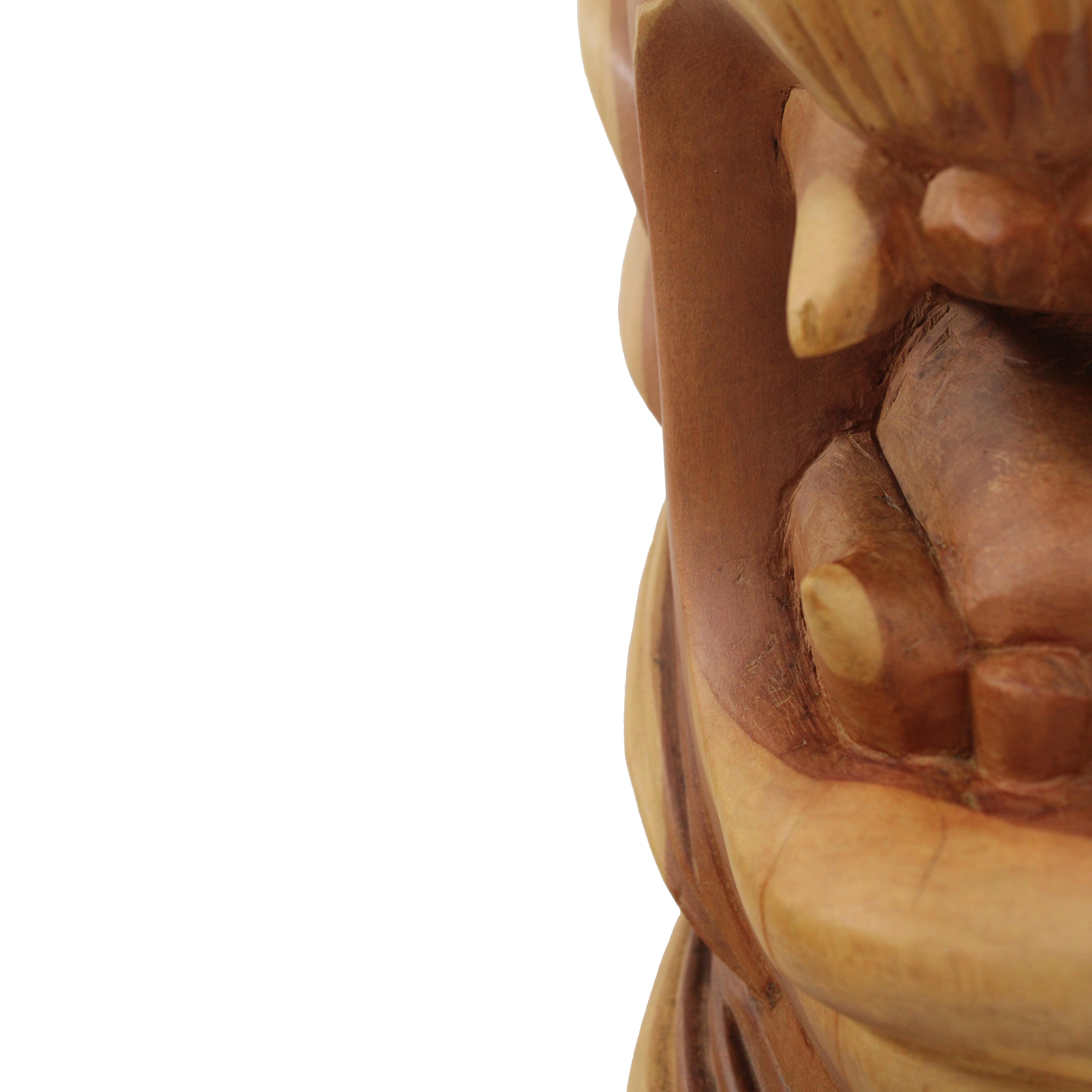 Bois Sculpture primitiviste de Carranca du 19e siècle, Brésil en vente