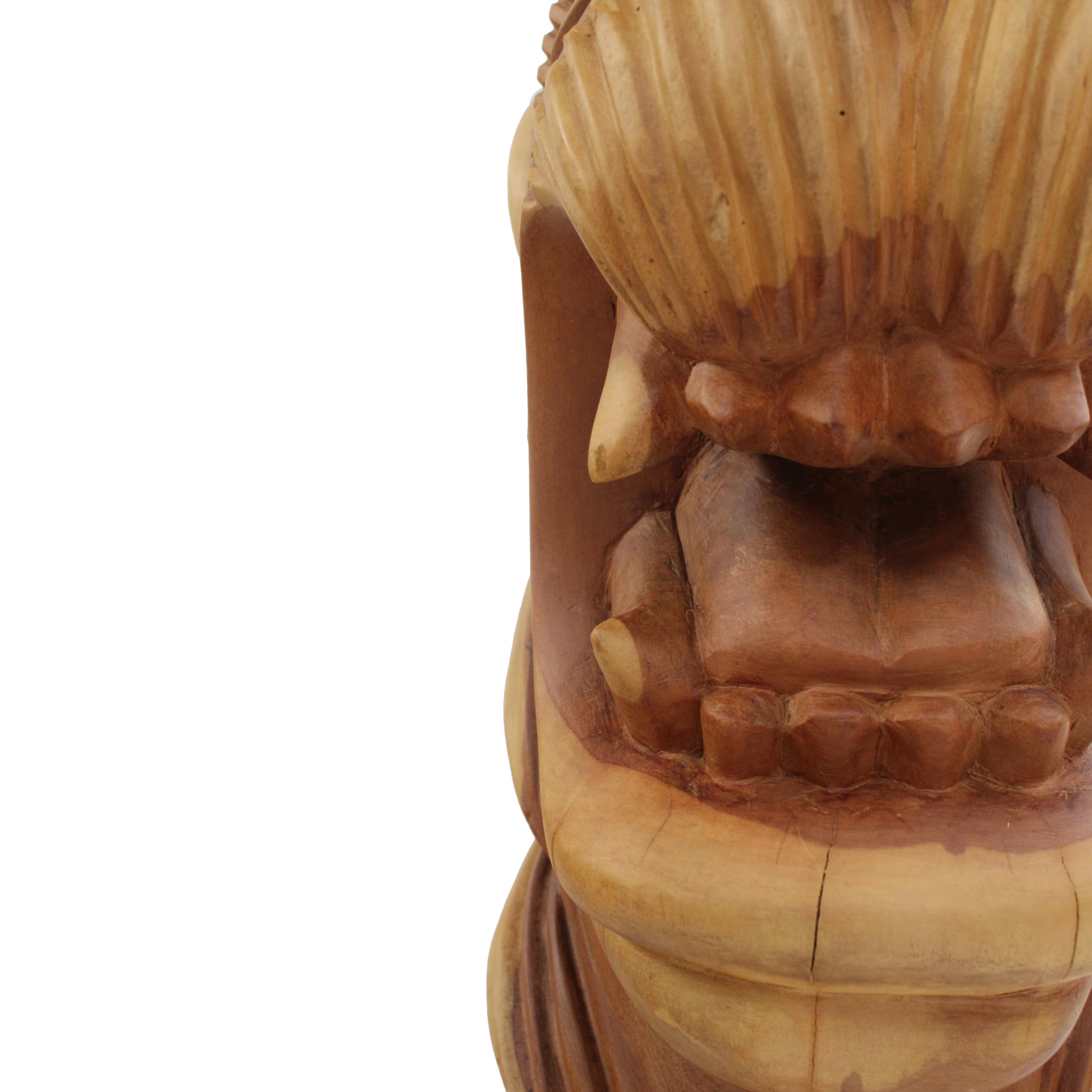 Sculpture primitiviste de Carranca du 19e siècle, Brésil en vente 1