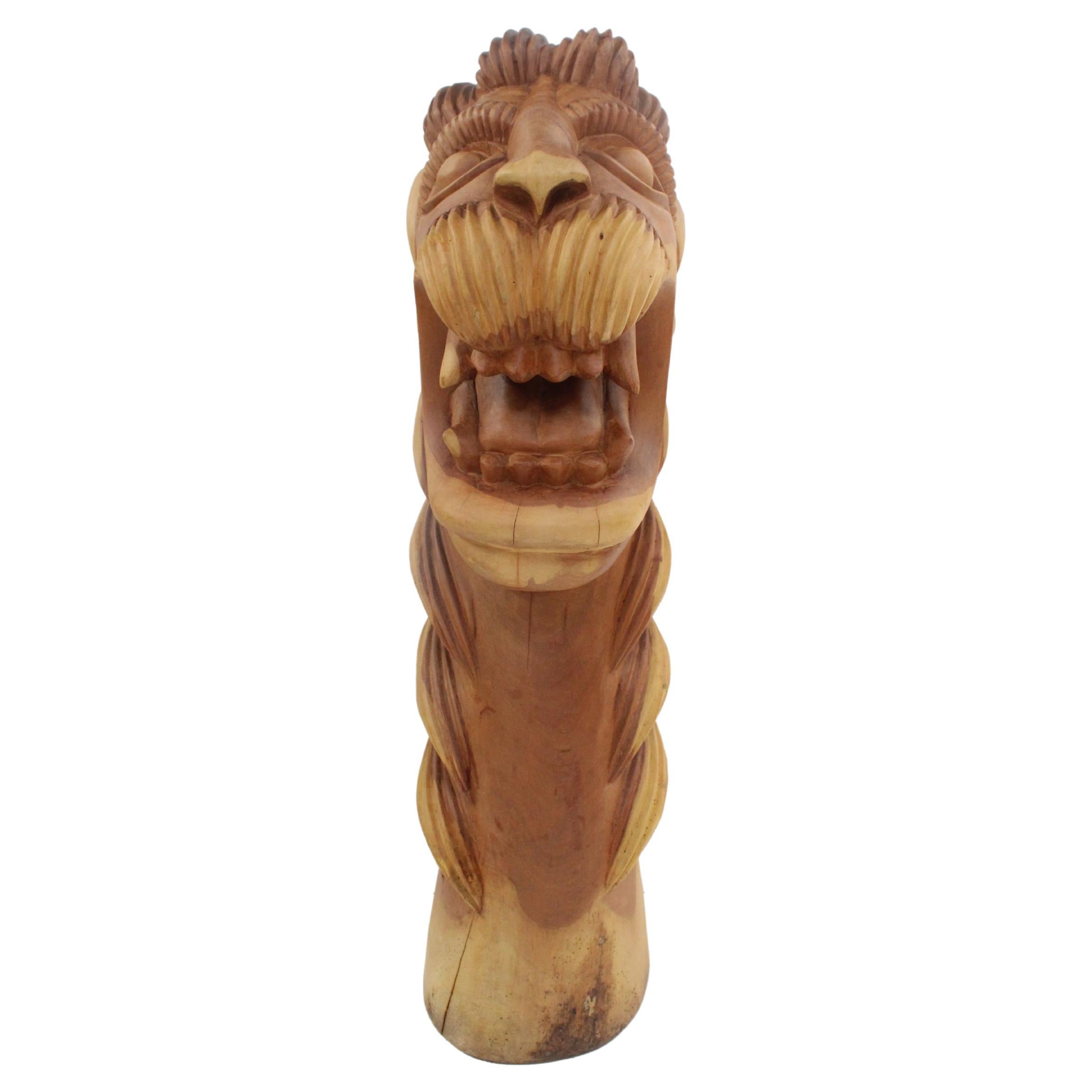 Sculpture primitiviste de Carranca du 19e siècle, Brésil en vente