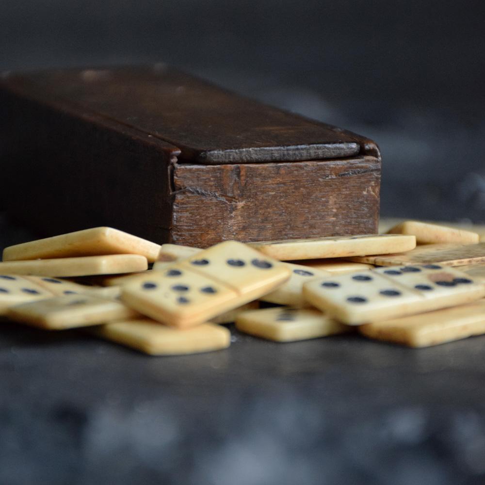 Late 19th Century 19th Century Prisoner of War Dominos  For Sale