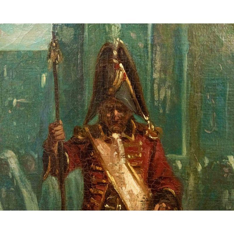 Marco De Gregorio (Resina, 1829 - 1876) 

Processione

Olio su tela, 53 x 44 cm

Cornice 55,5 x 46 cm

L'opera è attribuibile alla mano di Marco De Gregorio (1829-1876) pittore nato a Resina (oggi Ercolano, in provincia di Napoli). Frequentò