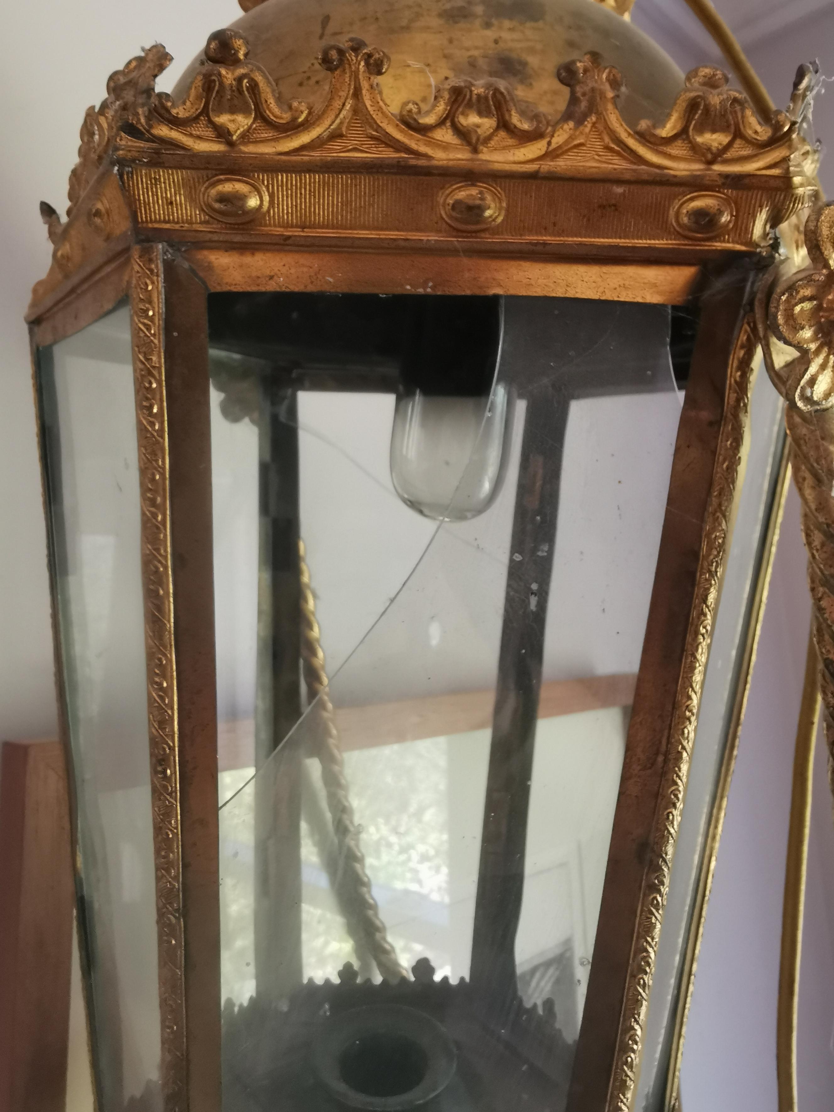 Italian 19th Century Processional Lantern For Sale