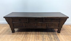 19th Century Provicial Rustic Low Table Cocktail Coffee Table