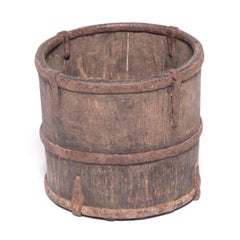 19th Century Provincial Chinese Brush Pot
