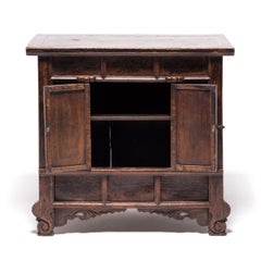 19th Century Provincial Chinese Chest with Leopard Legs