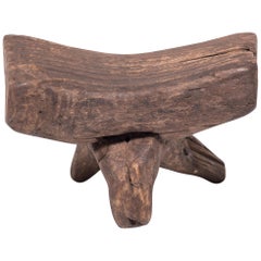 19th Century Provincial Chinese Headrest