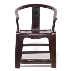Provincial Chinese Roundback Chair, c. 1850