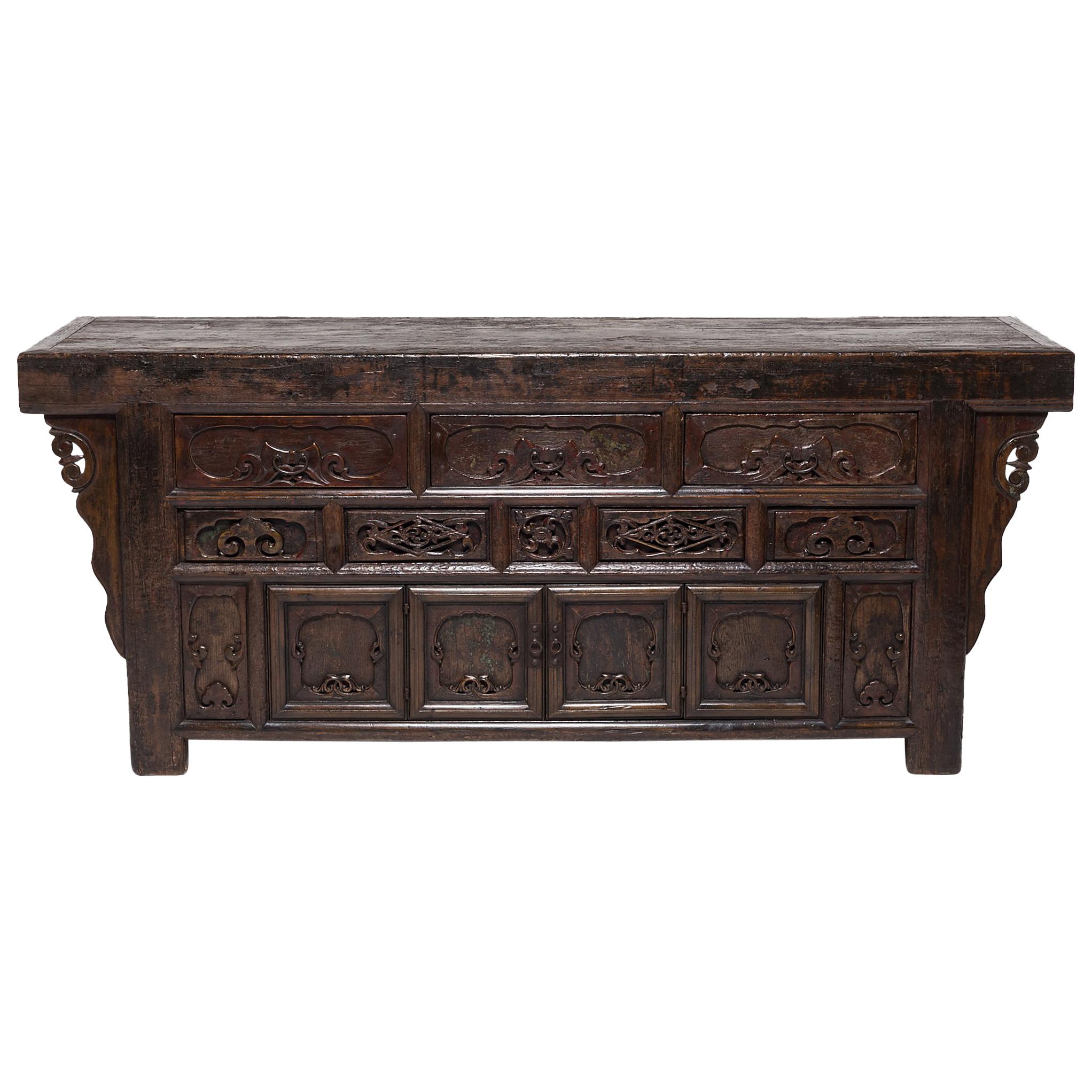 19th Century Provincial Chinese Sideboard
