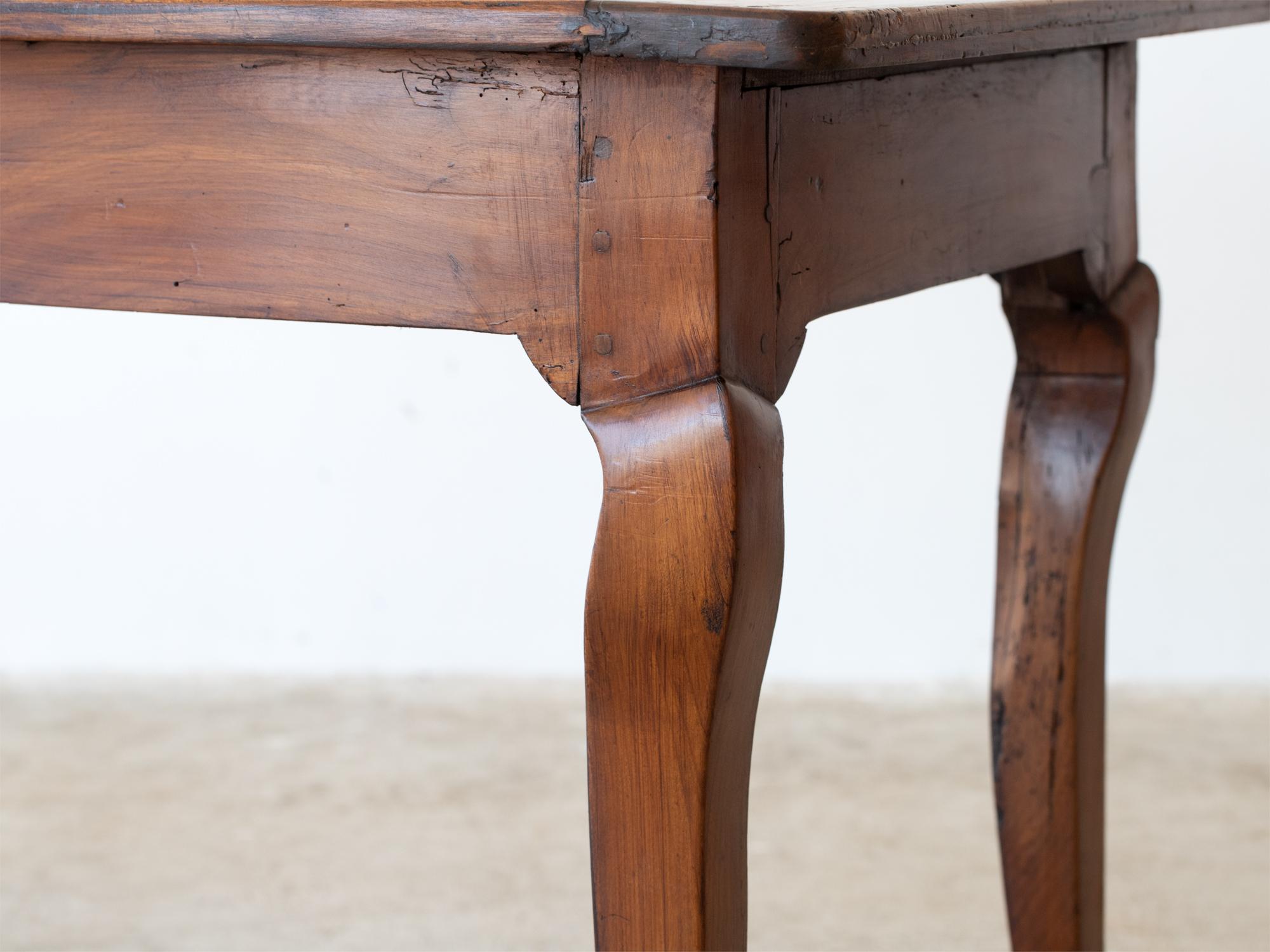 19th Century Provincial French Cherrywood Farmhouse Dining Table 3