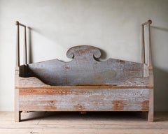 19th Century Provincial Gustavian Bed