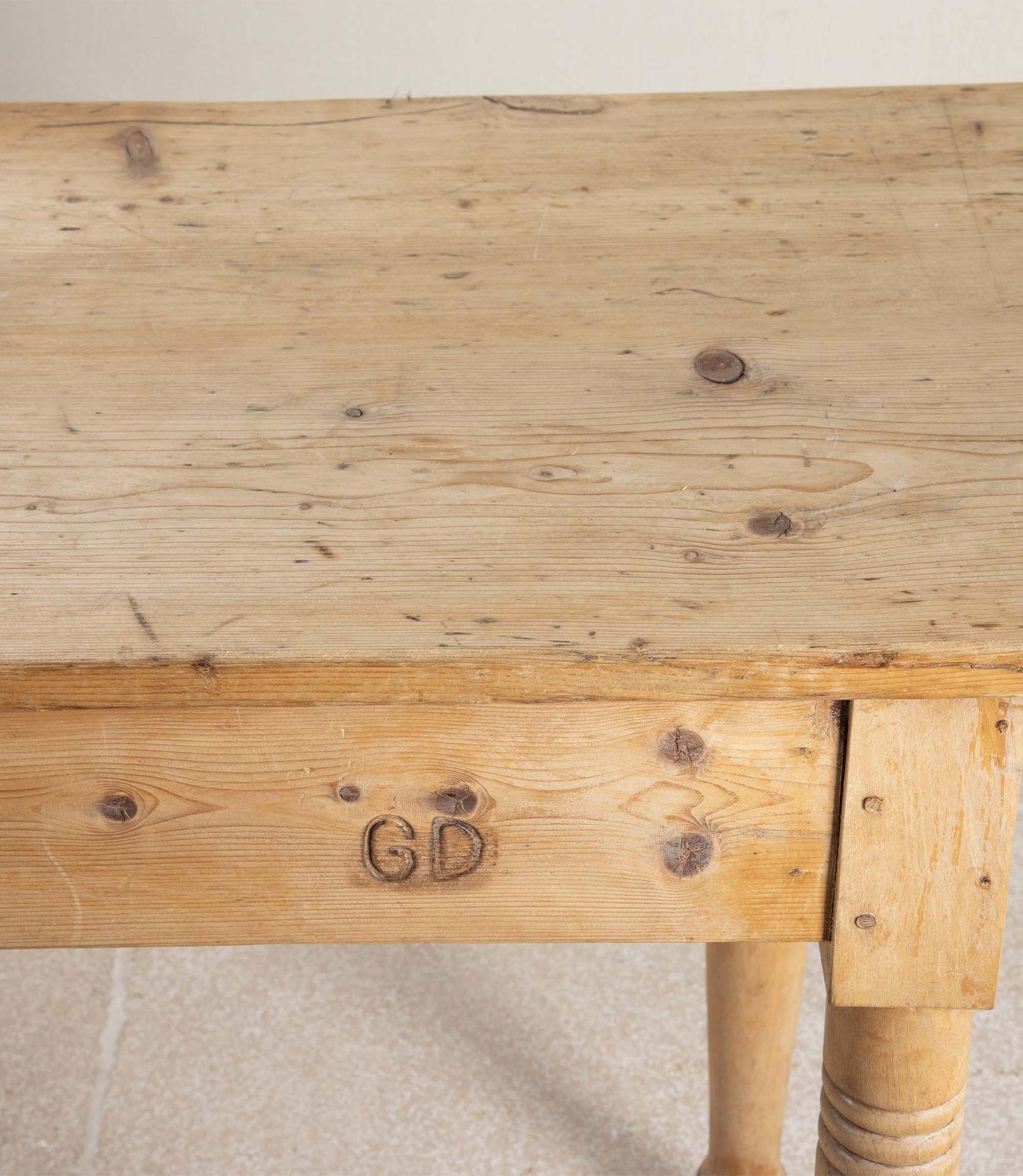 19th Century Provincial Swedish Wooden Console For Sale 6