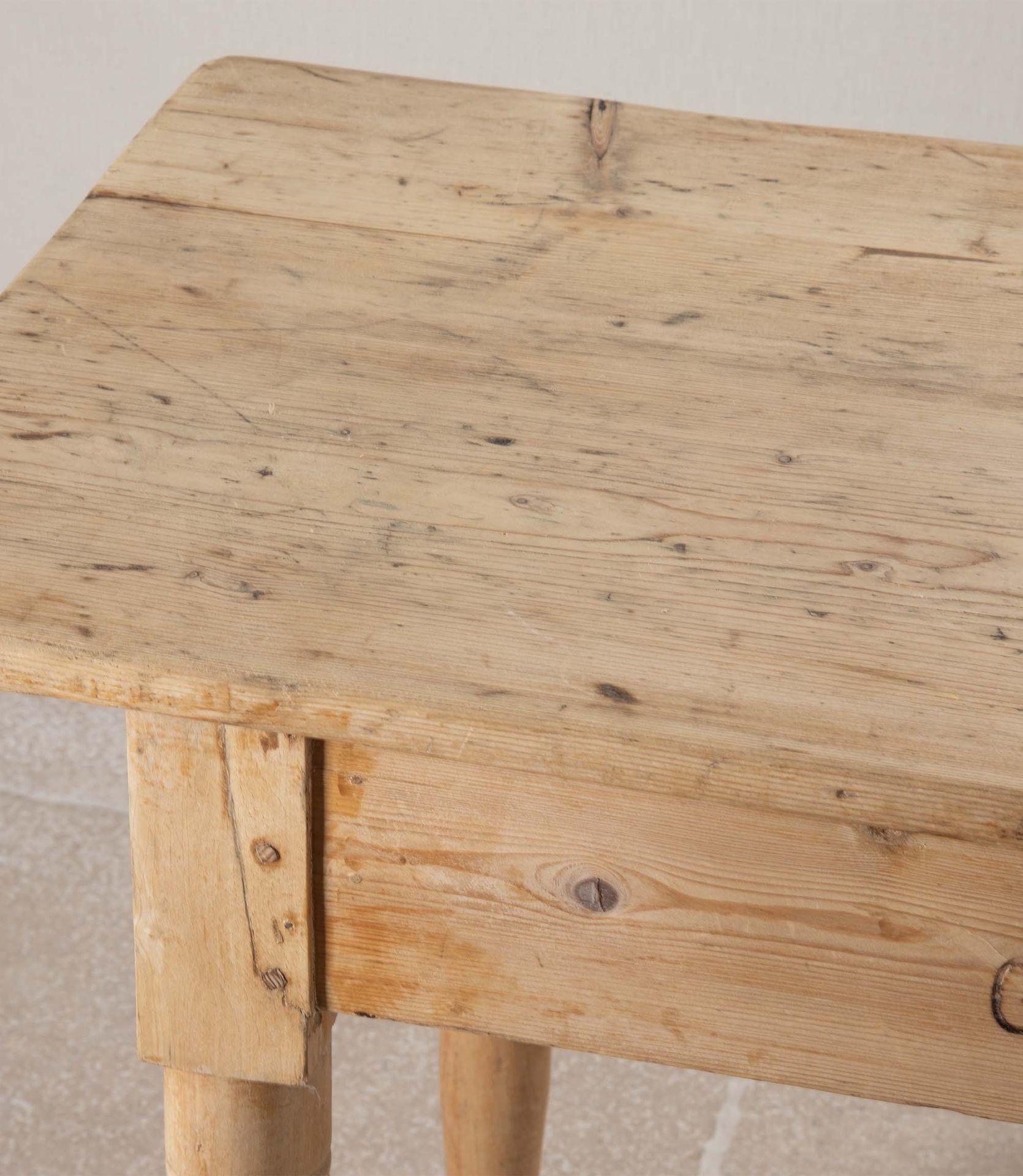 19th Century Provincial Swedish Wooden Console For Sale 7