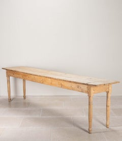 19th Century Provincial Swedish Wooden Console