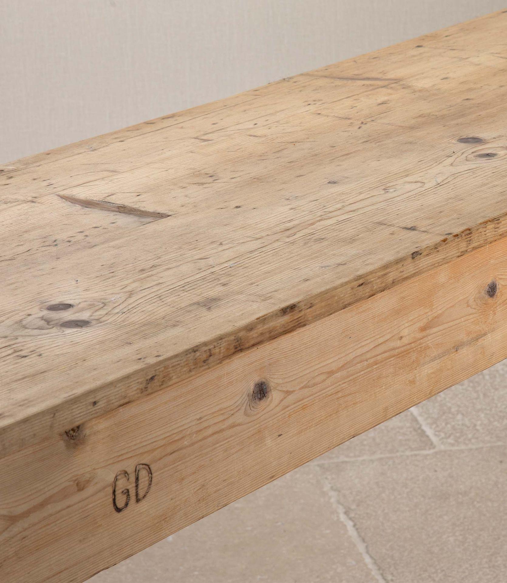 19th Century Provincial Swedish Wooden Console For Sale 2