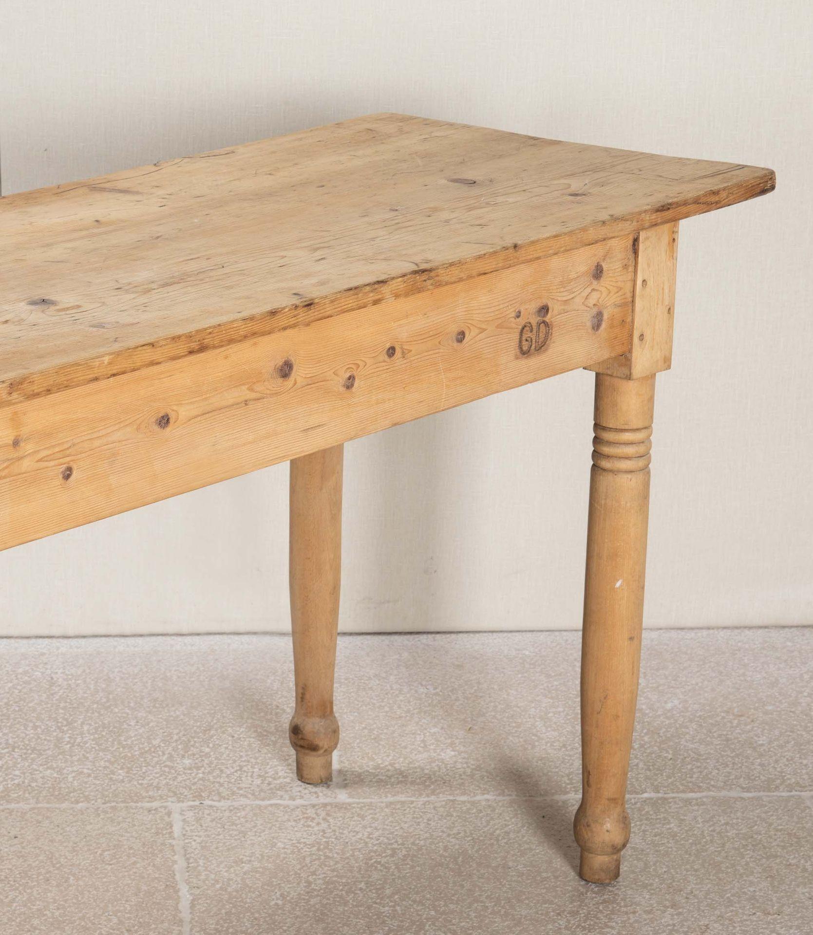 19th Century Provincial Swedish Wooden Console For Sale 4