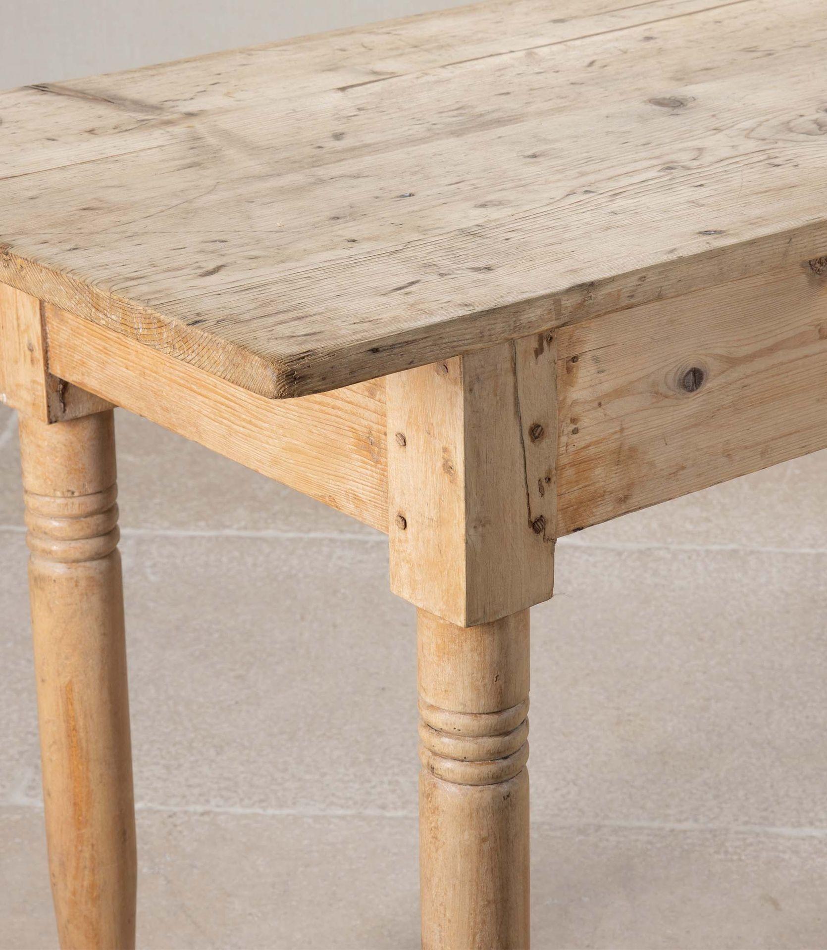 19th Century Provincial Swedish Wooden Console For Sale 5