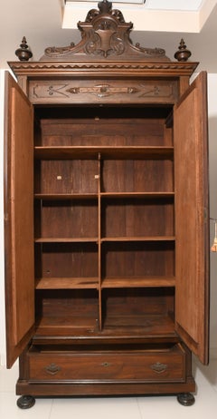 19th Century Puerto Rican "Isabelino" Style Mahogany Dresser/Armoire