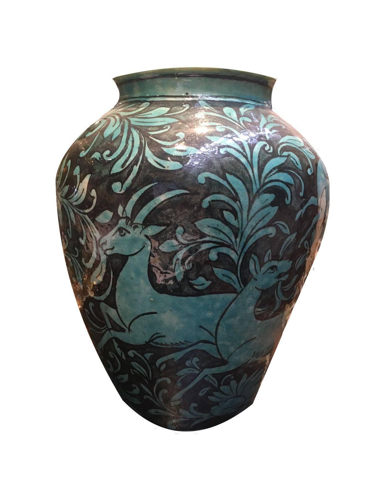 qajar pottery