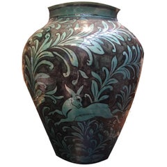 19th Century Qajar Ceramic Vase